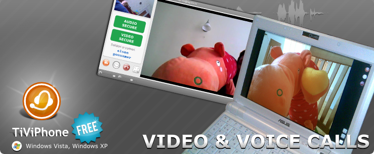 TiviPhone full screen video call on Microsoft Windows